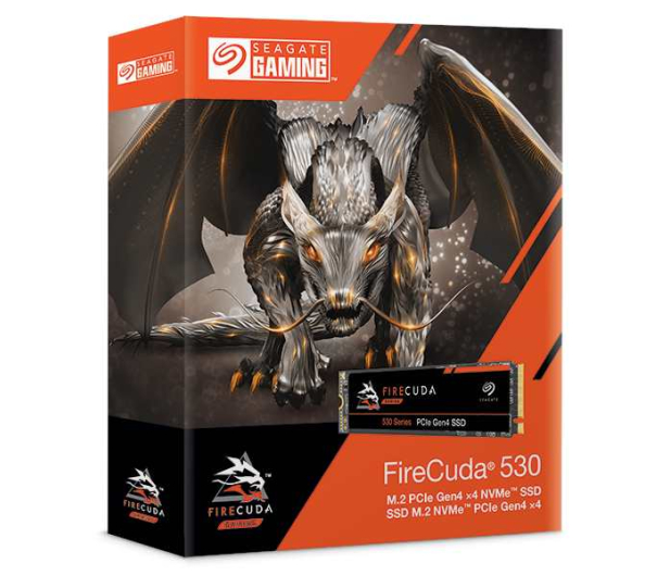 Seagate 500GB M.2 PCIe Gen4 NVMe FireCuda 530 Heatsink - 672285 - zdjęcie 3
